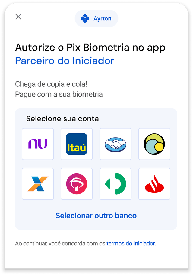 Cadastro de vínculo